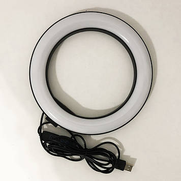 Кільцева лампа 20 см (USB, 8Вт, 3200-5500К)