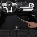 Дитячий електромобіль двомісний джип Mercedes G63 AMG чорний, фото 5