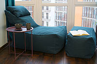 Кресло-диван Сириус в ткани рогожка.
