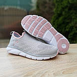 Жіночі кросівки Puma літні тапки в сітку весна-літо легкі сірі. Живе фото, фото 2