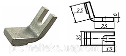 Контакт контактора ТКПД 113; ККД 113; (КПП-113) мідна напайка