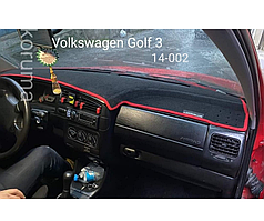 Накидка на панель приладів Volkswagen Golf III 1991-1998, Чохол/накидка на торпеду авто Фольксваген Гольф