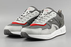 Кросівки чоловічі сірі Royyna 058B Ройна Бона Розміри 42