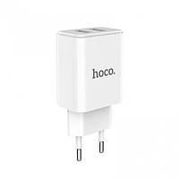 УЗП Hoco C97A PD+QC3.0 (МЗП USB, Type-C, 20W) white