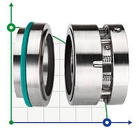 Механическое уплотнение R-102U 35, SIC/SIC, VITON, 304, T5A