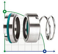 Механическое уплотнение R-120 30, SIC/SIC, VITON, 304, T5A