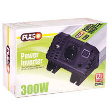 Перетворювач напруги (інвертор) 12v-220v 300w PULSO/IMU 320, фото 6
