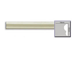 Стіновий молдинг фігурний 30 мм х 18 мм, 2,0 м