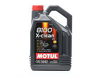 Моторное масло Motul 8100 X-clean 5W-40 5 Л (102051)