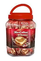 Кава розчинна MacCoffee Strong (3 в 1) у банці 50 пак.