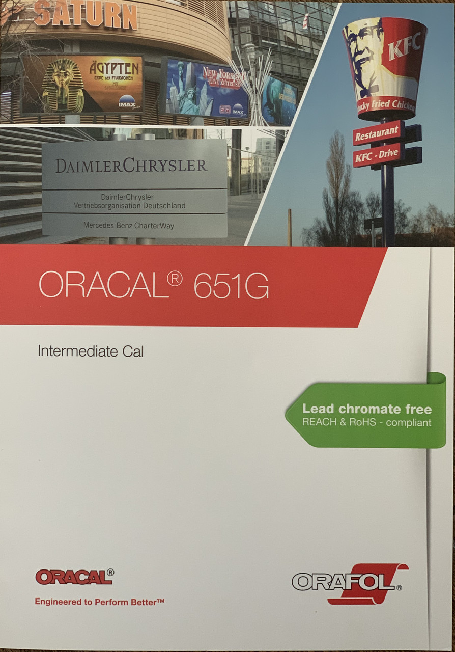 ORACAL 651G Intermediate Cal 010 біла