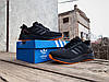 Чоловічі кросівки Adidas Response Super Black Orange чорні з оранжевим, фото 10
