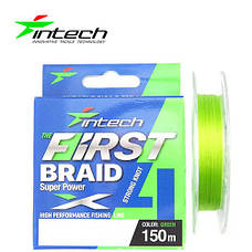 Шнур Intech First Braid Green X4 150m