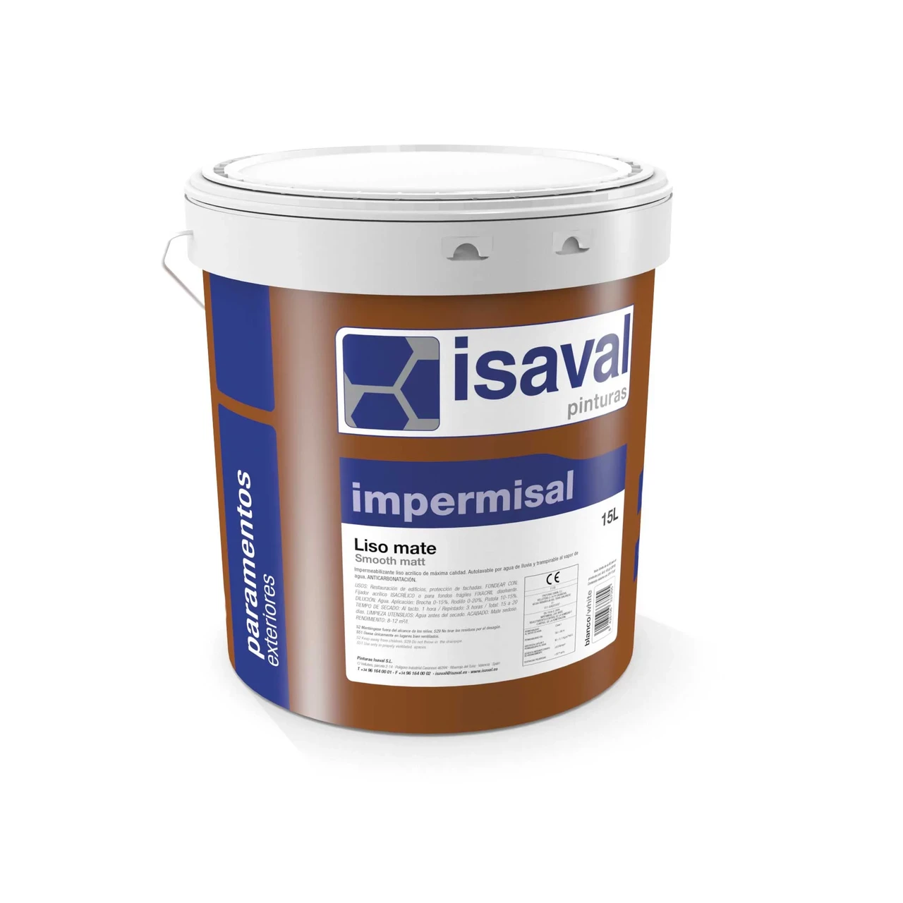 Фасадна фарба Isaval Impresmisal, банка 15 л