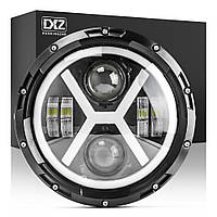 Світлодіодна фара 7 дюймів Led ВАЗ 2101 2121-21213 Ваз Газ Ваз 150 ват ЦЕНА ЗА 1 шт.