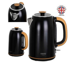 Електричний чайник Camry металевий 1,7 л STRIX чорний CR 1342