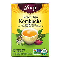 Yogi Tea, Комбуча з зеленого чаю, 16 чайних пакетиків 32 гр.