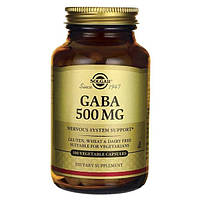 ГАМК GABA 500мг. Solgar