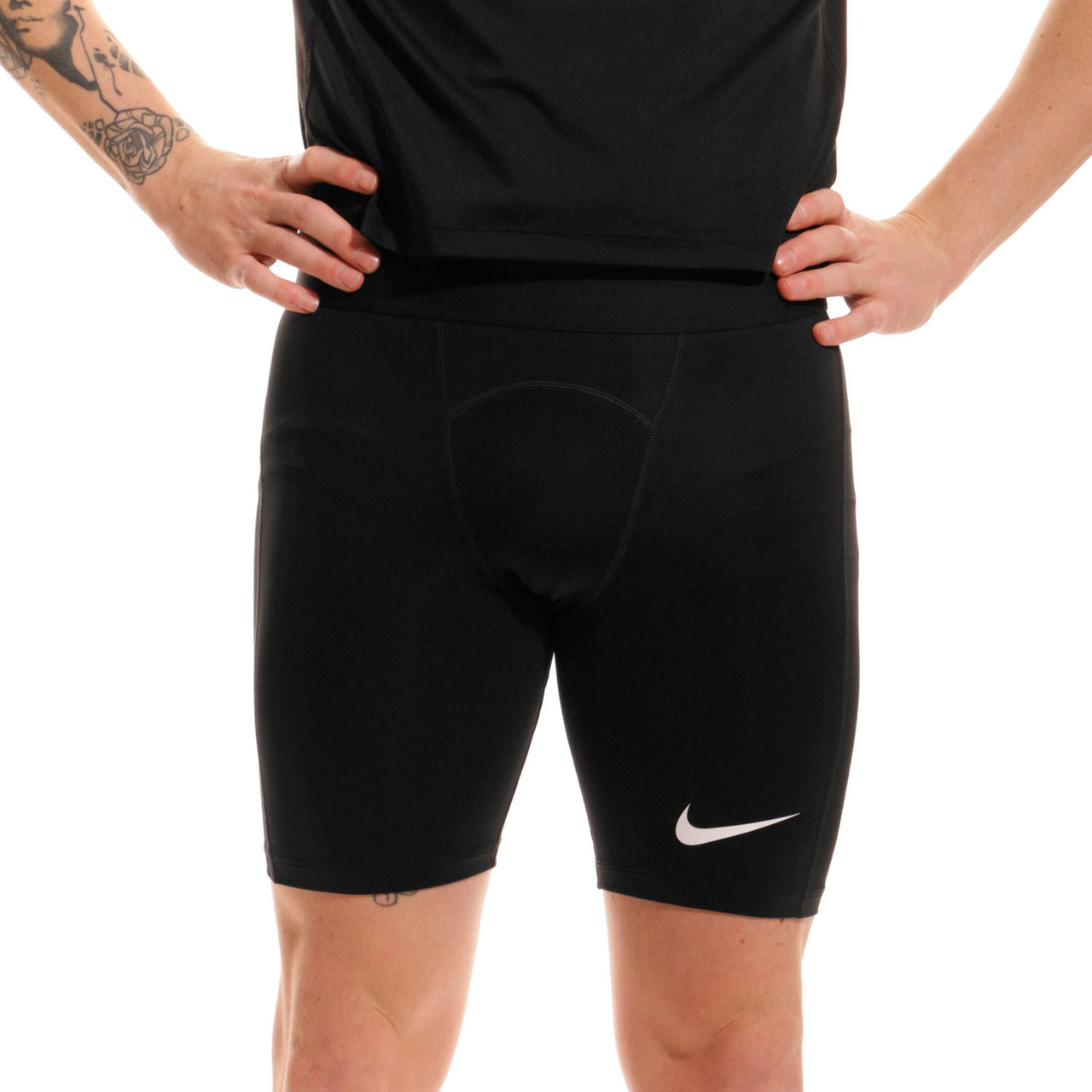 Термошорти (тайси, велосипедки) чоловічі компресійні Nike M NK DF STRIKE NP SHORT DH8128-010 (чорні)