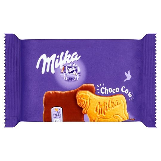 Печиво в Шоколаді Мілка Milka Biscuiti cu Ciocolata Choco Cow 40 г Польща