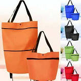 Зручна складна сумка на колесах, фото 7