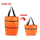 Зручна складна сумка на колесах, фото 4