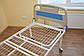 Ліжко з електроприводом двохсекційне медичне функціональне АТОН КФ-2-ЕП-БП-К125, фото 5