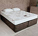 Матрац ортопедичний середньої жорсткості з кокосом і латексом пружинний The HOME Monika Моніка MatroLuxe, фото 5
