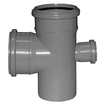 Хрестовина каналізаційна діаметр 110х110х50 90° Інтерпласт