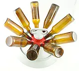 Сушарка для пляшок - стійка (штатив) для сушіння пляшок на 80 шт - Італія, фото 3