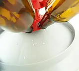 Сушарка для пляшок - стійка (штатив) для сушіння пляшок на 80 шт - Італія, фото 4