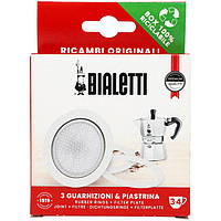 Запчастини для гейзерної кавоварки Bialetti Moka Express 3,4 чашки прокладки