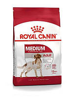 Royal Canin (Роял Канін) Medium Adult для собак середніх порід від 12 місяців до 7 років,15кг