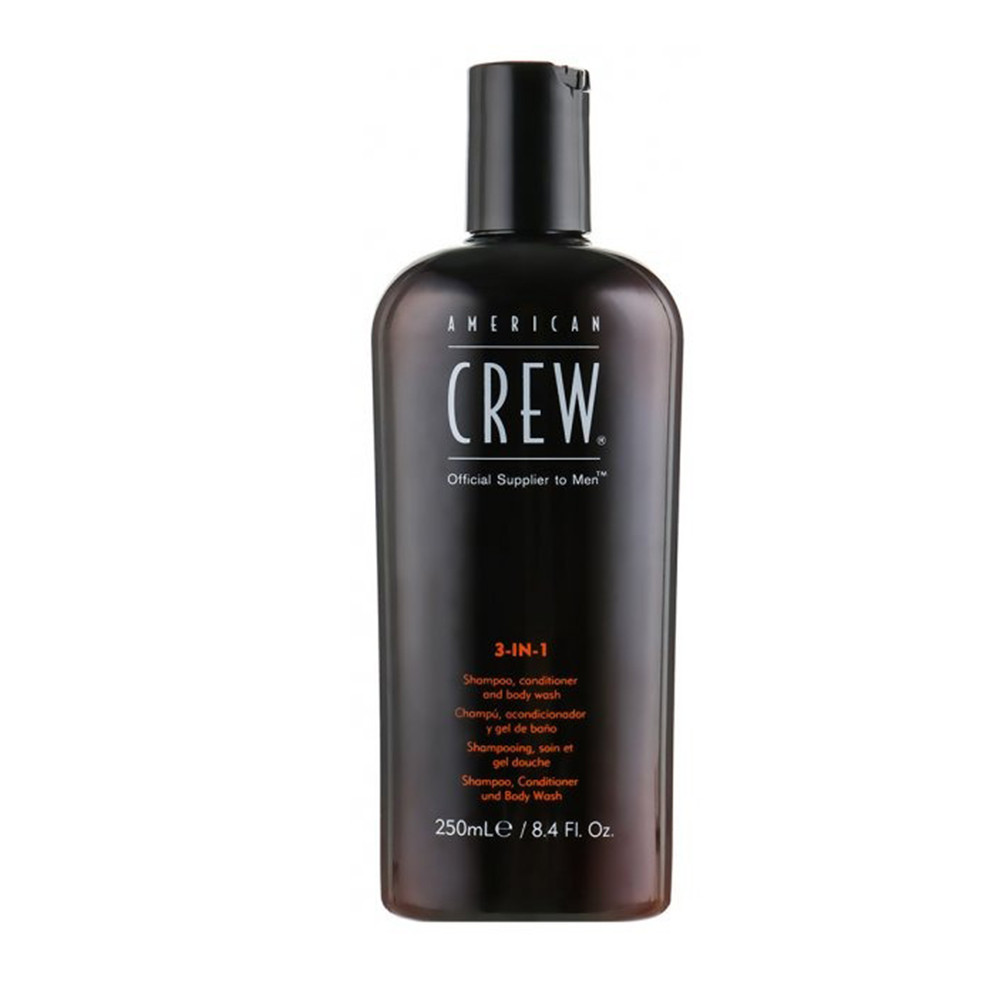 Засіб для догляду за волоссям та тілом 3-в-1 American Crew Classic 250 мл, фото 1