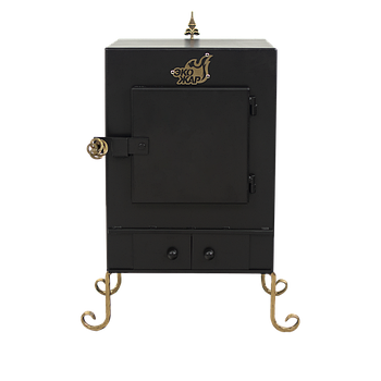 Піч Екожар Комфорт із камерою допалювання вторинних газів (сталь 4 мм)