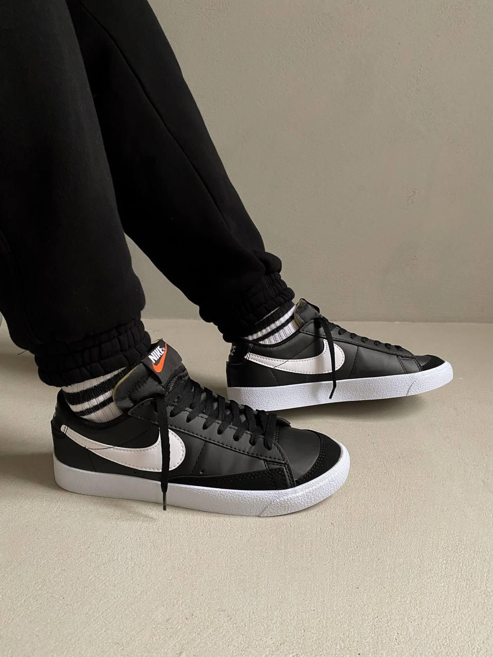 Кросівки чоловічі чорні Nike Blazer (07972)