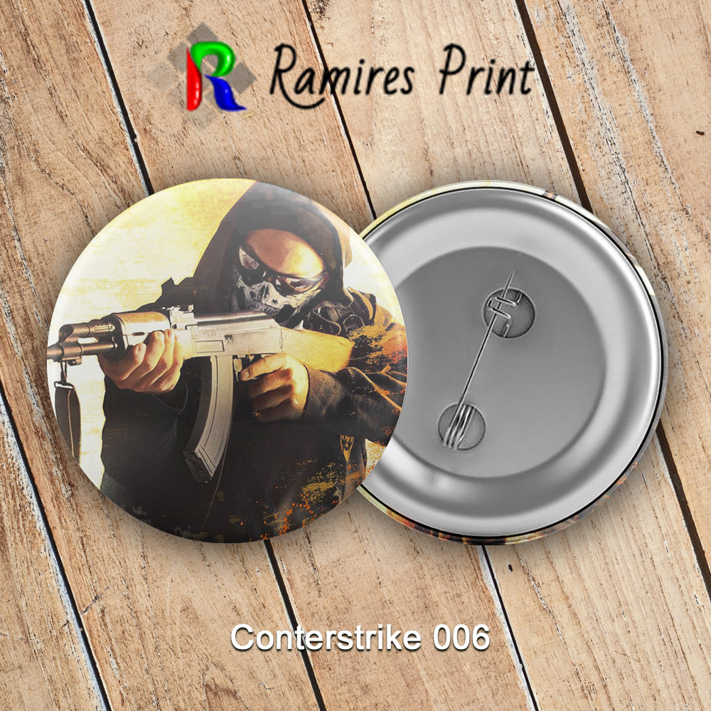 Значок 32 мм гри Counter Strike GO 006