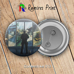 Значок 56 мм гри Counter Strike GO 012