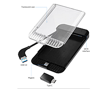 SATA для HDD 2.5" Зовнішня кишеня Deepfox USB 3.0 HD252-SU3 Original, фото 10