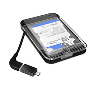 SATA для HDD 2.5" Зовнішня кишеня Deepfox USB 3.0 HD252-SU3 Original, фото 7