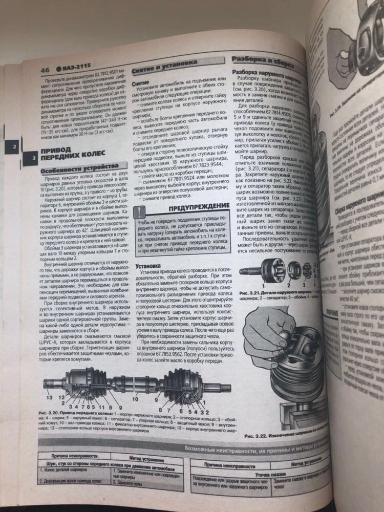 Книга ВАЗ 2115 2114 Руководство Инструкция Справочник Мануал.