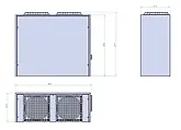 Холодильна спліт-система Fanreko 2RSSM16 (-5...+10) (17 м. куб), фото 3