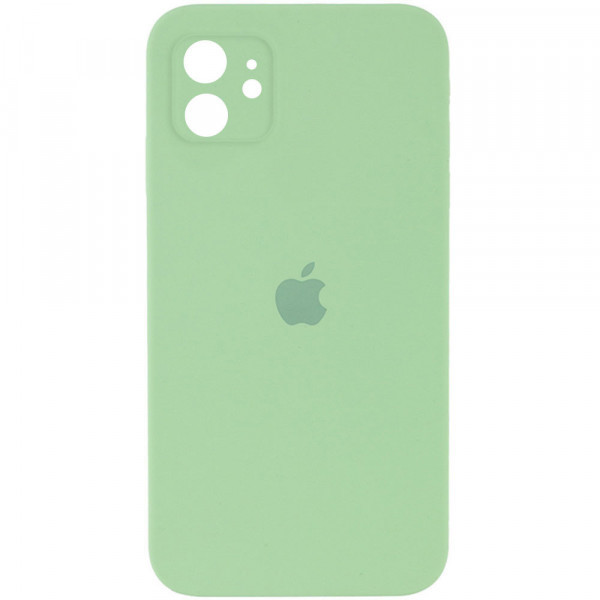 Силіконовий Чохол на iPhone 11 6.1" повний захист камери Silicone Case 100% Бірюзовий