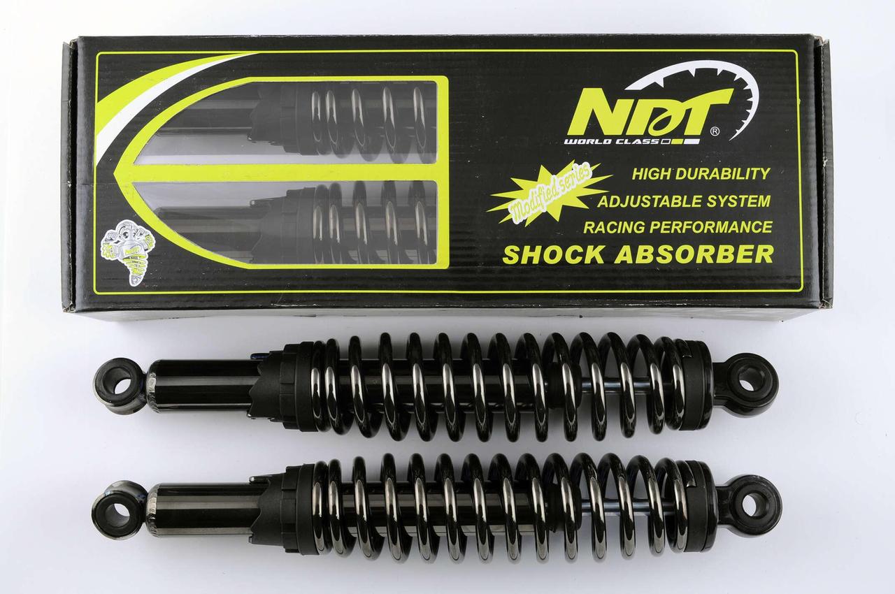 Амортизатори (пара) Delta 340mm, регульовані (димчасті) NDT