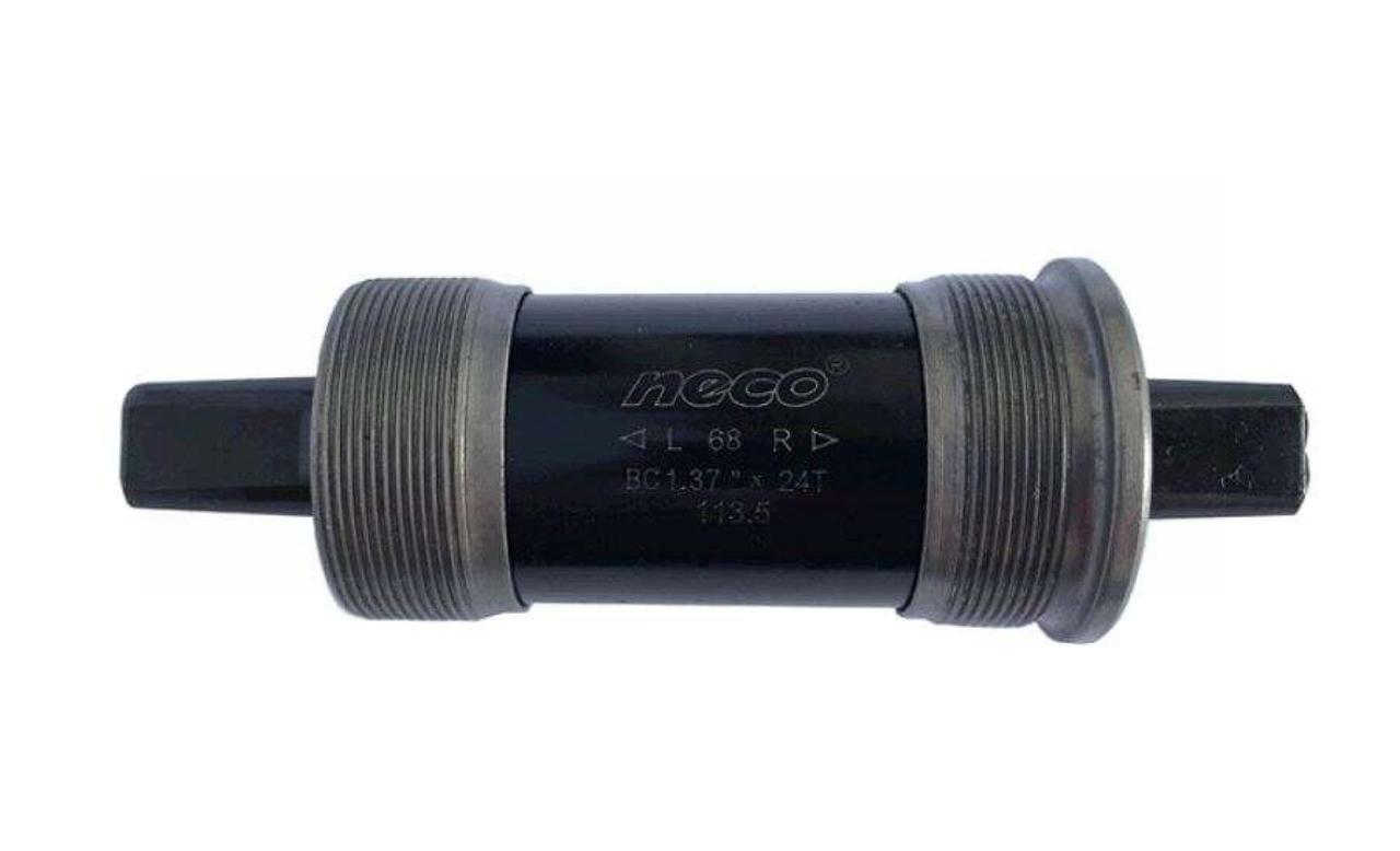 Каретка велосипедная неразборная (квадрат) (L-113mm) (B910) (Neco) KL