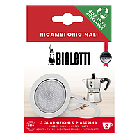 Запчасти для гейзерной кофеварки Bialetti 2 чашки