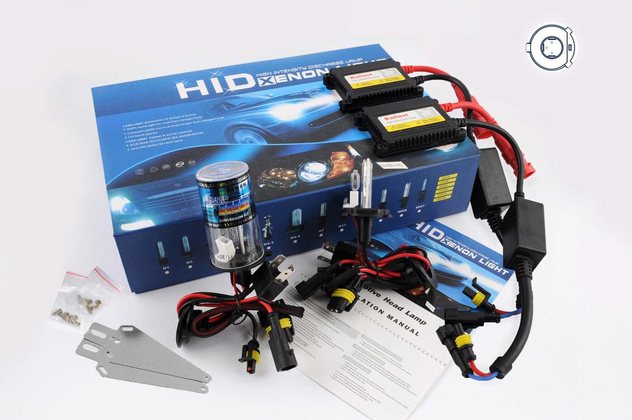 Ксенон (авто) H4 DC 5000K 35W (галоген) slim (арт:K-1999)