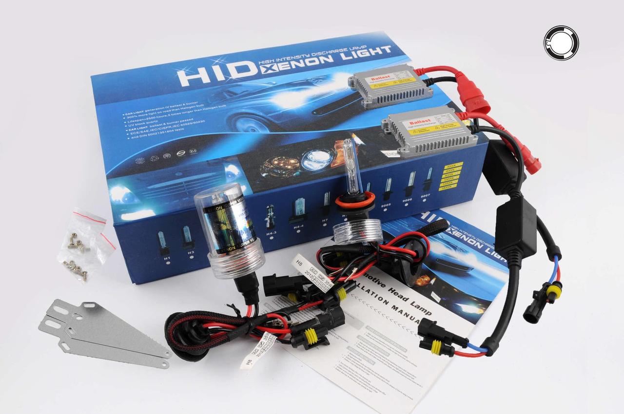 Ксенон (авто) H8 AC 6000K 35W slim (арт:66)