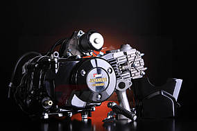 Двигун Delta 125cc (АКПП 157FMH, чорний) (TM) EVO