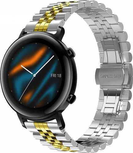 Металевий браслет Stech Line Huawei Watch GT 2 42mm (Хуавей Вотч ГТ 2 ...